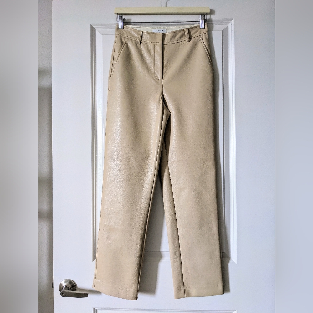 Babaton Faux Leather Trousers